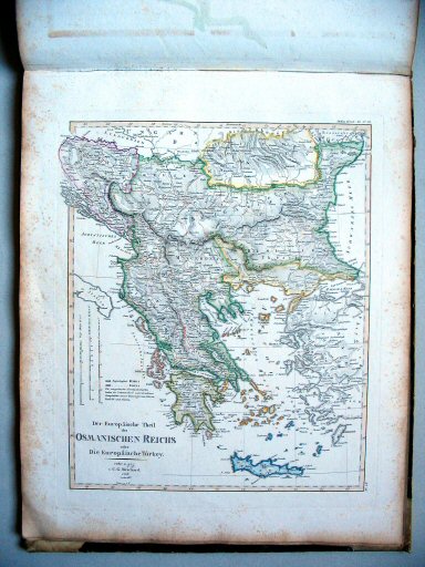 Stielers Hand-Atlas, 1831
38. Der Europäische Theil des Osmanischen Reichs (1823)
Europees Turkije / Turkey in Europe