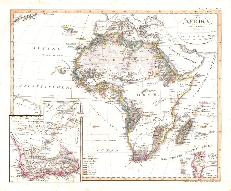 Stielers Hand-Atlas, 1831
40. Afrika (1828)
Afrika / Africa (scan)