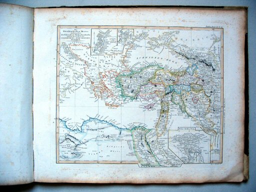 Stielers Hand-Atlas, 1831
43. Das Mittelländische Meer, östliches Blatt (1818)
Middellandse Zee, oostblad / Mediterranean Sea, eastern sheet