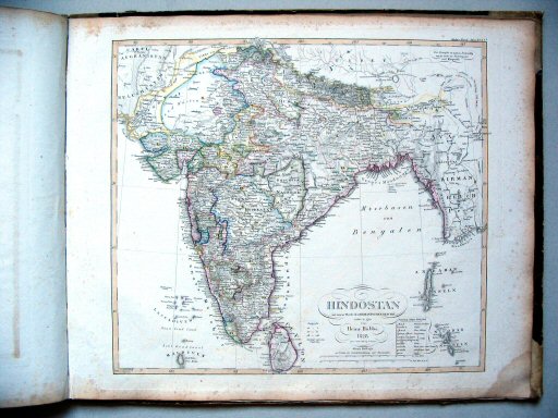 Stielers Hand-Atlas, 1831
44b. Hindostan (1828)
Voor-Indië / India