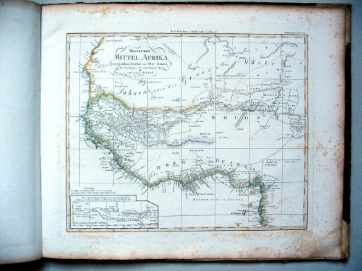 Stielers Hand-Atlas, 1831
45. Westliches Mittel Africa (1818)
West-Afrika / West Africa