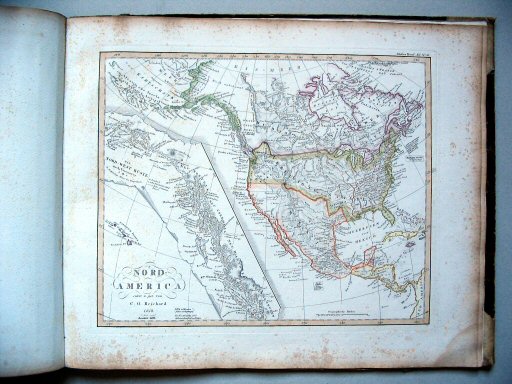 Stielers Hand-Atlas, 1831
46. Nord-America (1823)
Noord-Amerika / North America