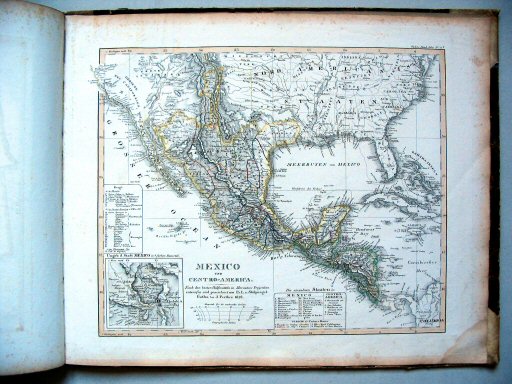 Stielers Hand-Atlas, 1831
47b. Mexico und Centro-America (1828)
Mexico en Midden-Amerika / Mexico and Central America