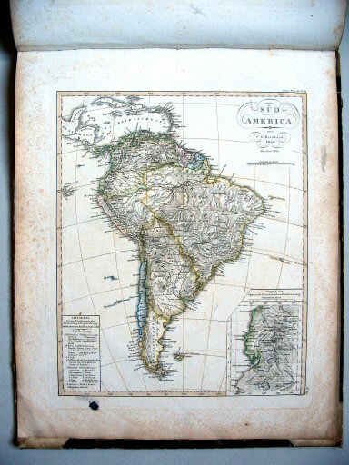 Stielers Hand-Atlas, 1831
49. Süd America (1824)
Zuid-Amerika / South America