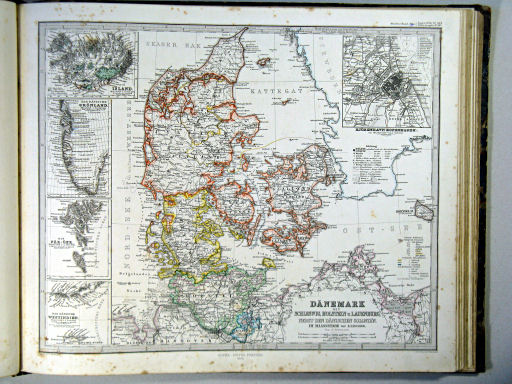 Stielers Hand-Atlas, 1864
16b. Dänemark (1864)