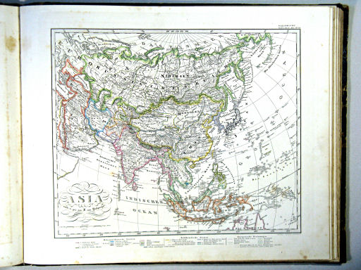 Stielers Hand-Atlas, 1864
39. Asia (1864)