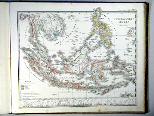 Stielers Hand-Atlas, 1864
44c. Die Ostindischen Inseln (1863)