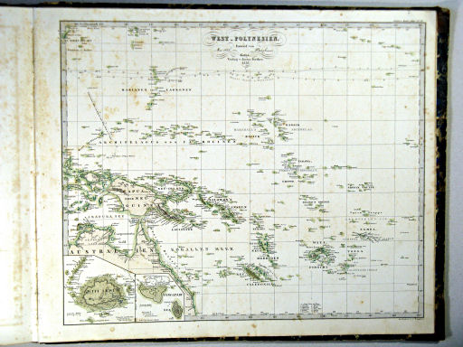 Stielers Hand-Atlas, 1864
51. West-Polynesien (1858)