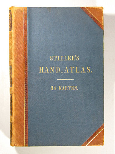 Stielers Hand-Atlas, 1869
Voorkant band / Front cover