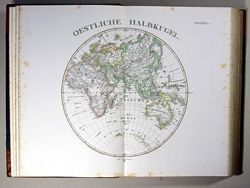 Stielers Hand-Atlas, 1869
7. Oestliche Halbkugel