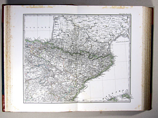 Stielers Hand-Atlas, 1869
13c. Spanien und Portugal (Nordöstliches Blatt)