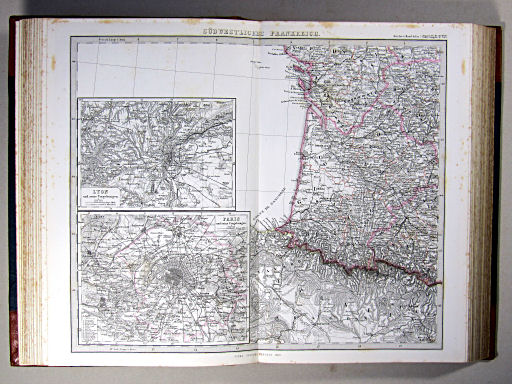 Stielers Hand-Atlas, 1869
14d. Südwestliches Frankreich