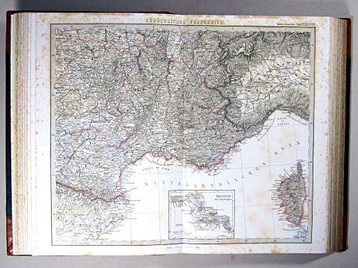 Stielers Hand-Atlas, 1869
14e. Südöstliches Frankreich