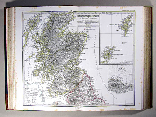 Stielers Hand-Atlas, 1869
15c. Grossbritannien (Nördliches Blatt)