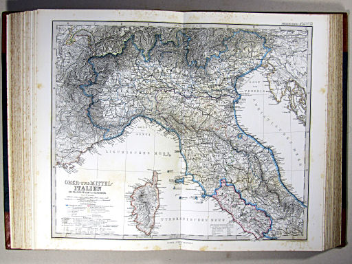 Stielers Hand-Atlas, 1869
34a. Ober- und Mittel-Italien