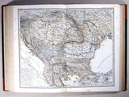 Stielers Hand-Atlas, 1869
37e. Ost-Europa, Nº 5: Südwest-Russland & die Türkei