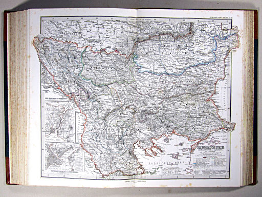 Stielers Hand-Atlas, 1869
38b. Die Europäische Türkei