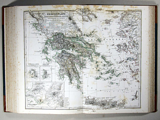 Stielers Hand-Atlas, 1869
38c. Griechenland und der Griechisch-Türkische Archipel