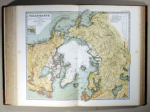 Stielers Hand-Atlas, 1869
41b. Polar-Karte