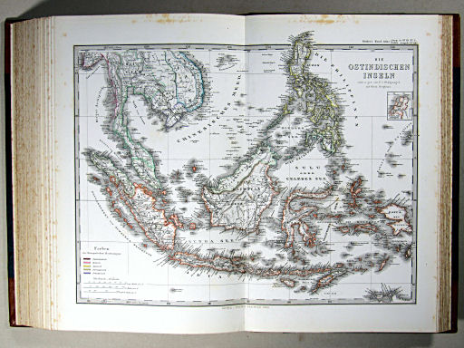 Stielers Hand-Atlas, 1869
44c. Die Ostindischen Inseln