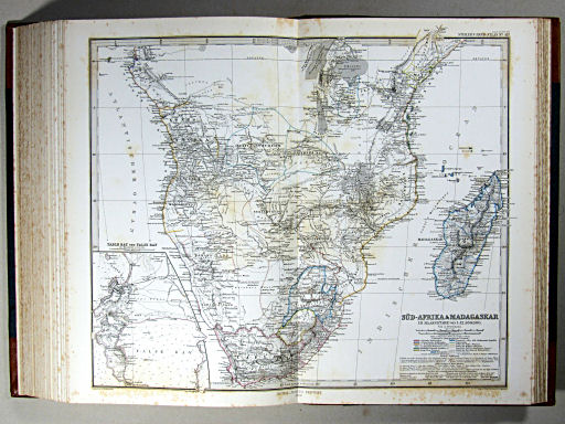 Stielers Hand-Atlas, 1869
45c. Süd-Afrika & Madagaskar