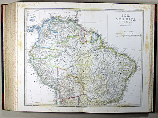 Stielers Hand-Atlas, 1869
49b. Süd-America (Nördlicher Theil)