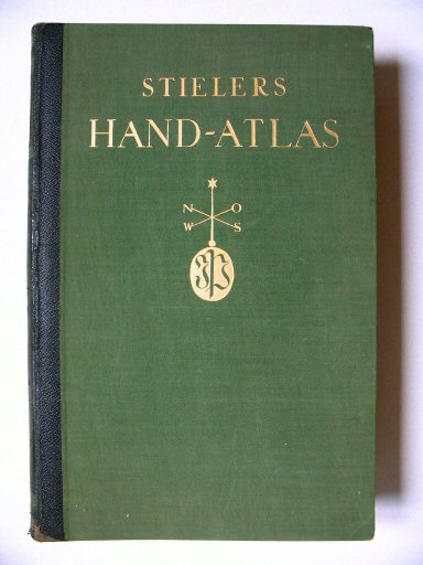 Stielers Hand-Atlas, 1945
Voorkant band / Front cover