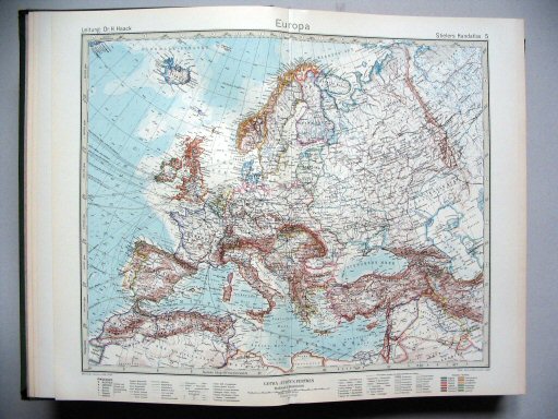 Stielers Hand-Atlas, 1945
5. Europa
Europa / Europe
(1942,11 / III 32)