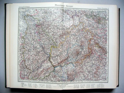 Stielers Hand-Atlas, 1945
11. Rheinland - Hessen
Rijnland - Hessen / Rhineland - Hessen
(1942,12 / I 31)