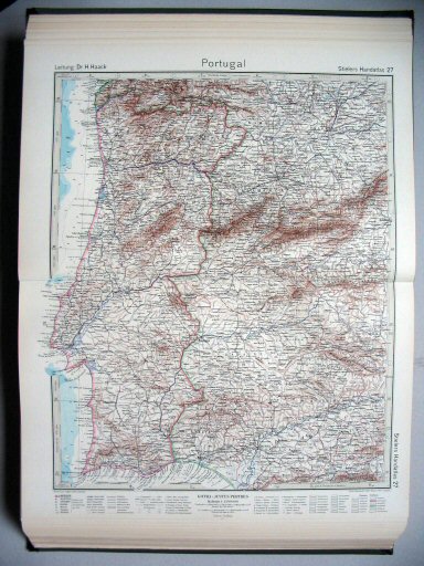 Stielers Hand-Atlas, 1945
27. Portugal
Portugal
(1944,12 / II 28)