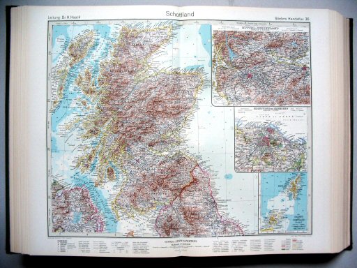 Stielers Hand-Atlas, 1945
36. Schottland
Schotland / Scotland
(1944,11 / II 31)