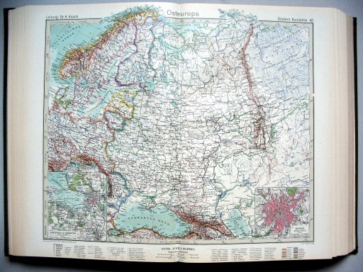 Stielers Hand-Atlas, 1945
42. Osteuropa
Oost-Europa / Eastern Europe
(1944,12 / V 44)