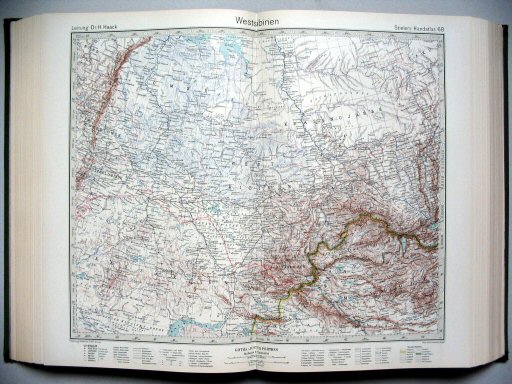 Stielers Hand-Atlas, 1945
68. Westsibirien
West-Siberië / West Siberia
(1944,11 / III 36)