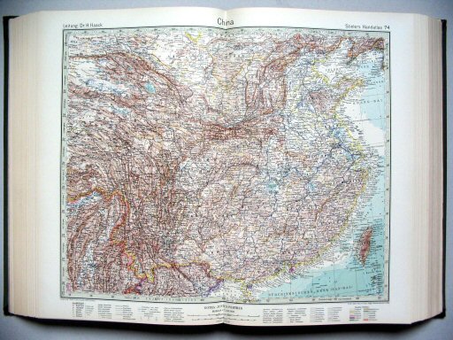 Stielers Hand-Atlas, 1945
74. China
China
(1942,12 / VIII 31)