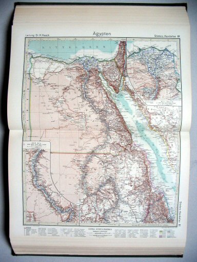 Stielers Hand-Atlas, 1945
81. Ägypten
Egypte / Egypt
(1941,10 / V 36)