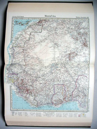 Stielers Hand-Atlas, 1945
82. Westafrika
West-Afrika / West Africa
(1939,10 / III 33)