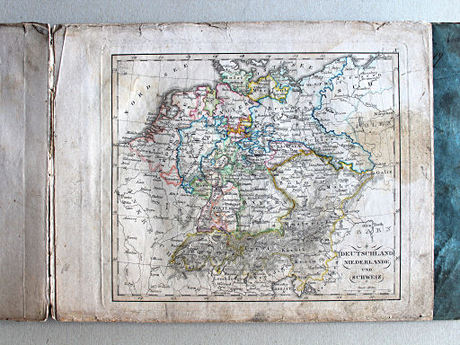 Stielers Schul-Atlas, 1825
X. Deutschland, Niederlande und Schweiz