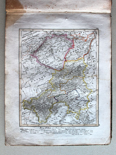 Stielers Schul-Atlas, 1829
XIV. Südöstl. Deutschland