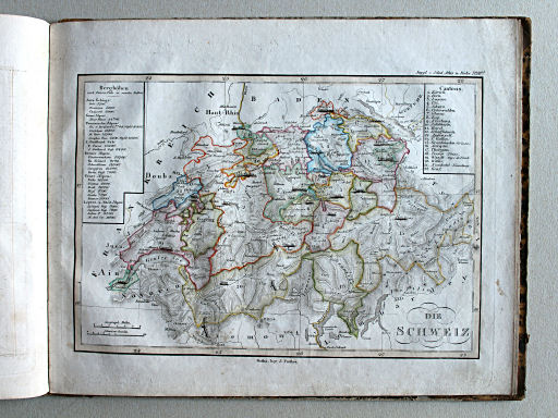 Stielers Schul-Atlas, 1834
XIVb. Die Schweiz