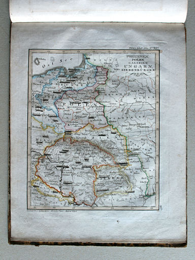 Stielers Schul-Atlas, 1834
XVa. Preussen, Polen, Galizien, Ungarn, Siebenbürgen