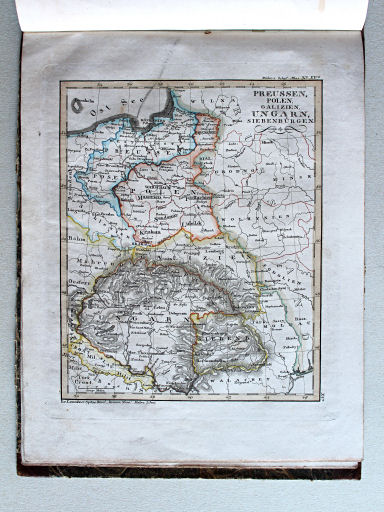 Stielers Schul-Atlas, 1835
XVa. Preussen, Polen, Galizien, Ungarn, Siebenbürgen