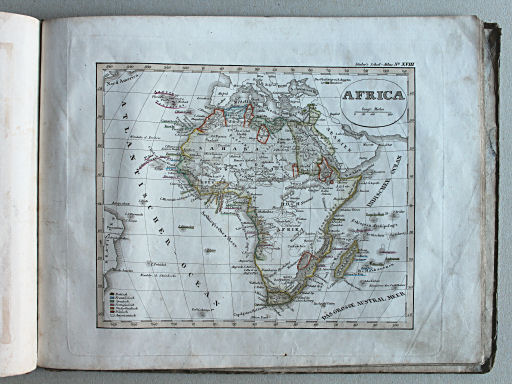 Stielers Schul-Atlas, 1841
XVIII. Africa