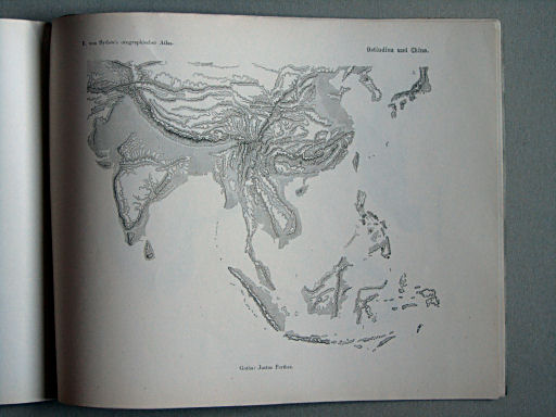 E. von Sydow's Orographischer Atlas, 1855
20. Ostindien und China