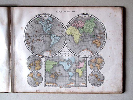 E. von Sydow's Schul-Atlas, 1856
2. Erdansichten