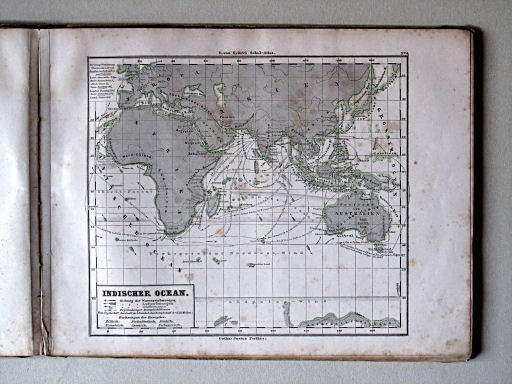 E. von Sydow's Schul-Atlas, 1856
4. Indischer Ocean