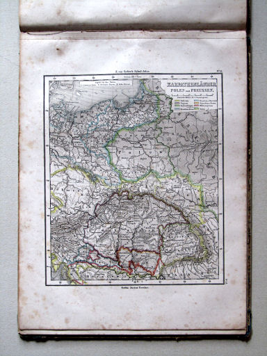 E. von Sydow's Schul-Atlas, 1856
15. Karpathenländer, Polen und Preussen