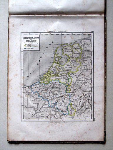 E. von Sydow's Schul-Atlas, 1856
19. Niederlande und Belgien