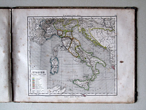 E. von Sydow's Schul-Atlas, 1856
23. Italien