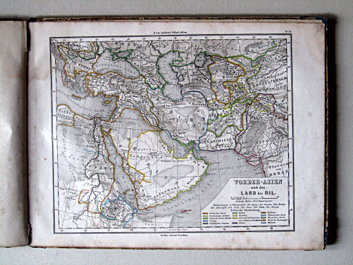 E. von Sydow's Schul-Atlas, 1856
30. Vorder-Asien und das Land des Nil