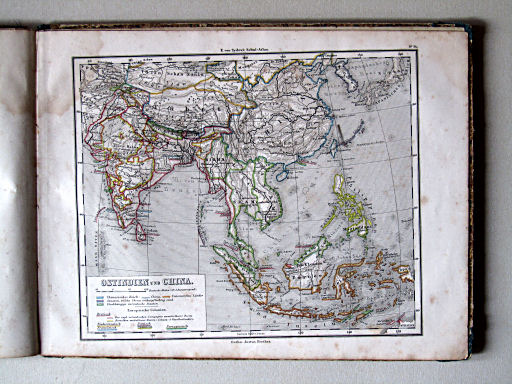 E. von Sydow's Schul-Atlas, 1856
31. Ostindien und China